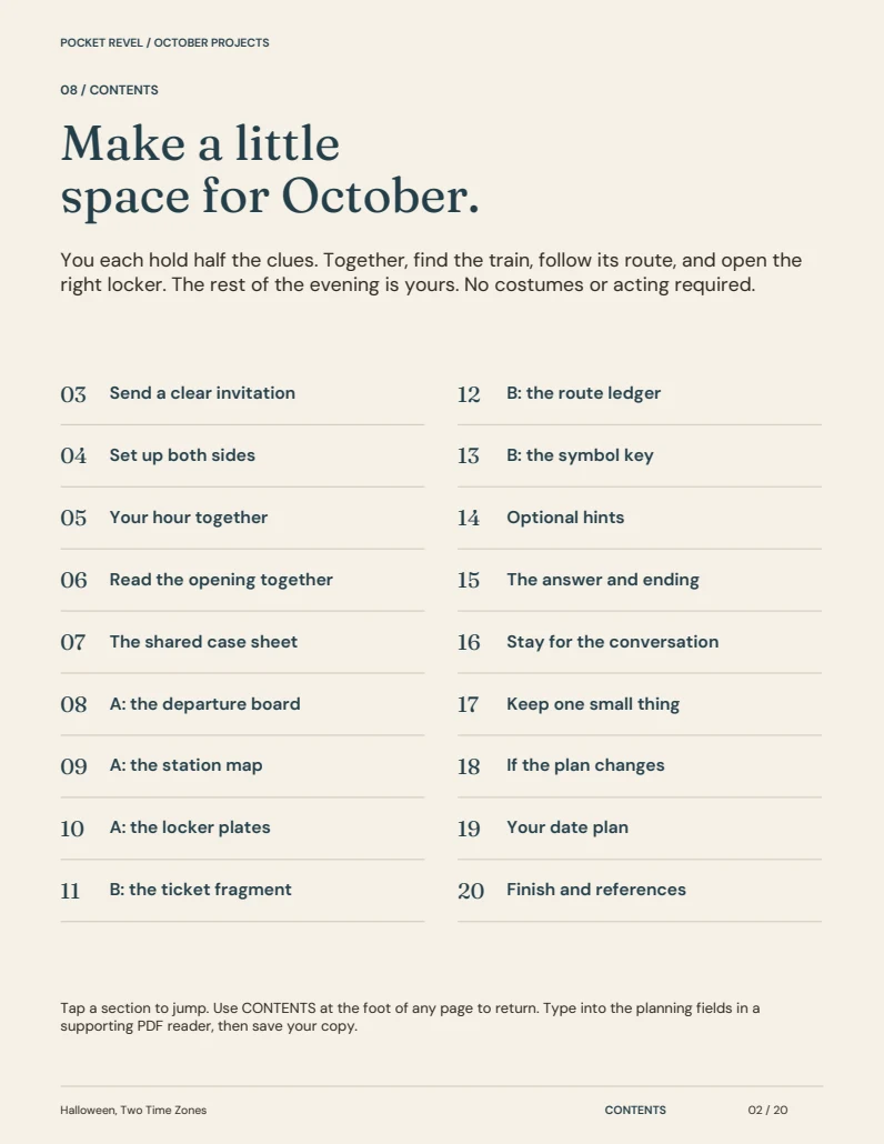 A page from the guide: Know what is inside.