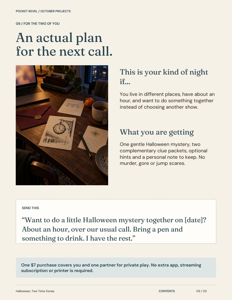 A page from the guide: Send the invitation.