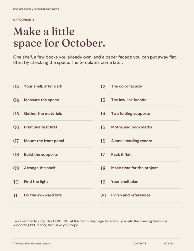 A page from the guide: See the complete project.